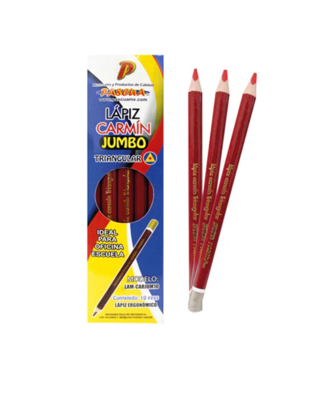 LAPIZ ROJO JUMBO PASCUA