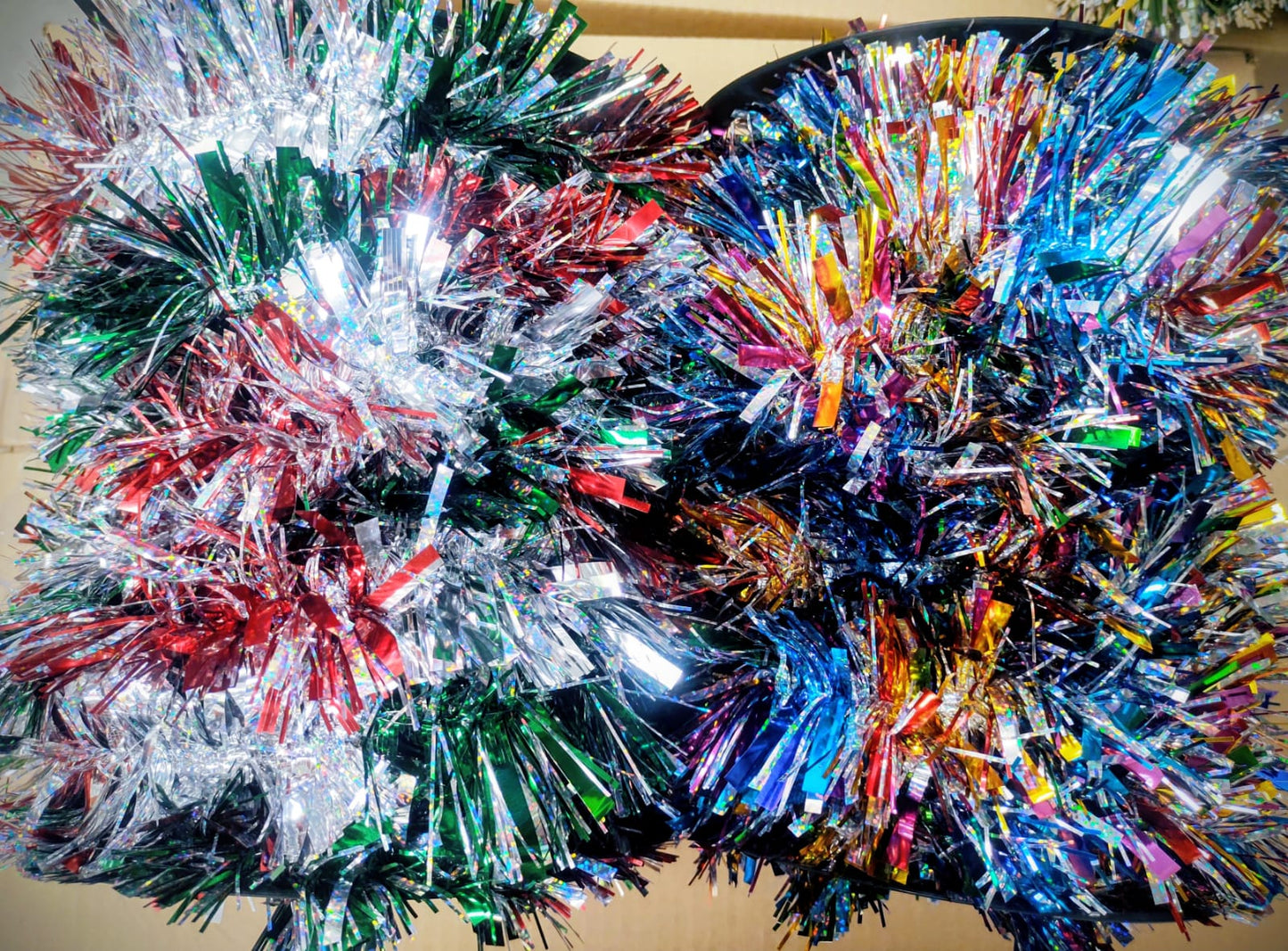 ESCARCHA HOJUELA HOLOGRAMA 20MTS TRICOLOR / MULTICOLOR