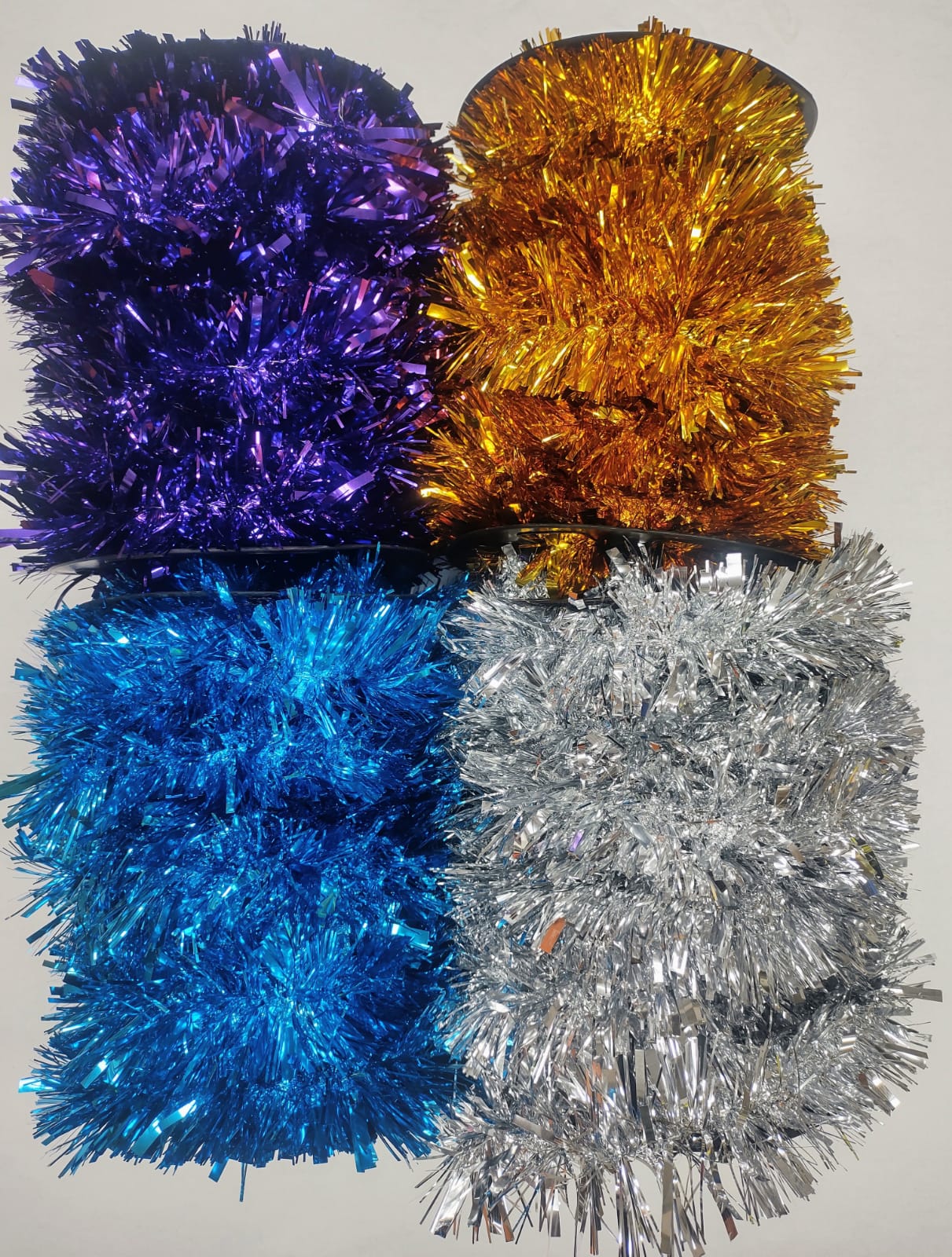 ESCARCHA HOJUELA METALICA 20 MTS