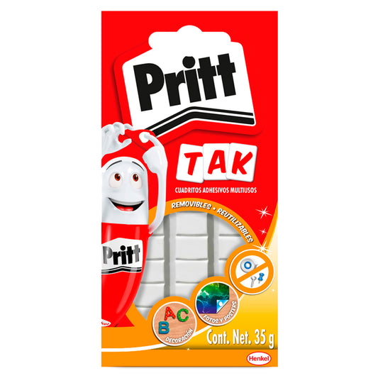 CUADRITOS ADHESIVOS PRITT TAK