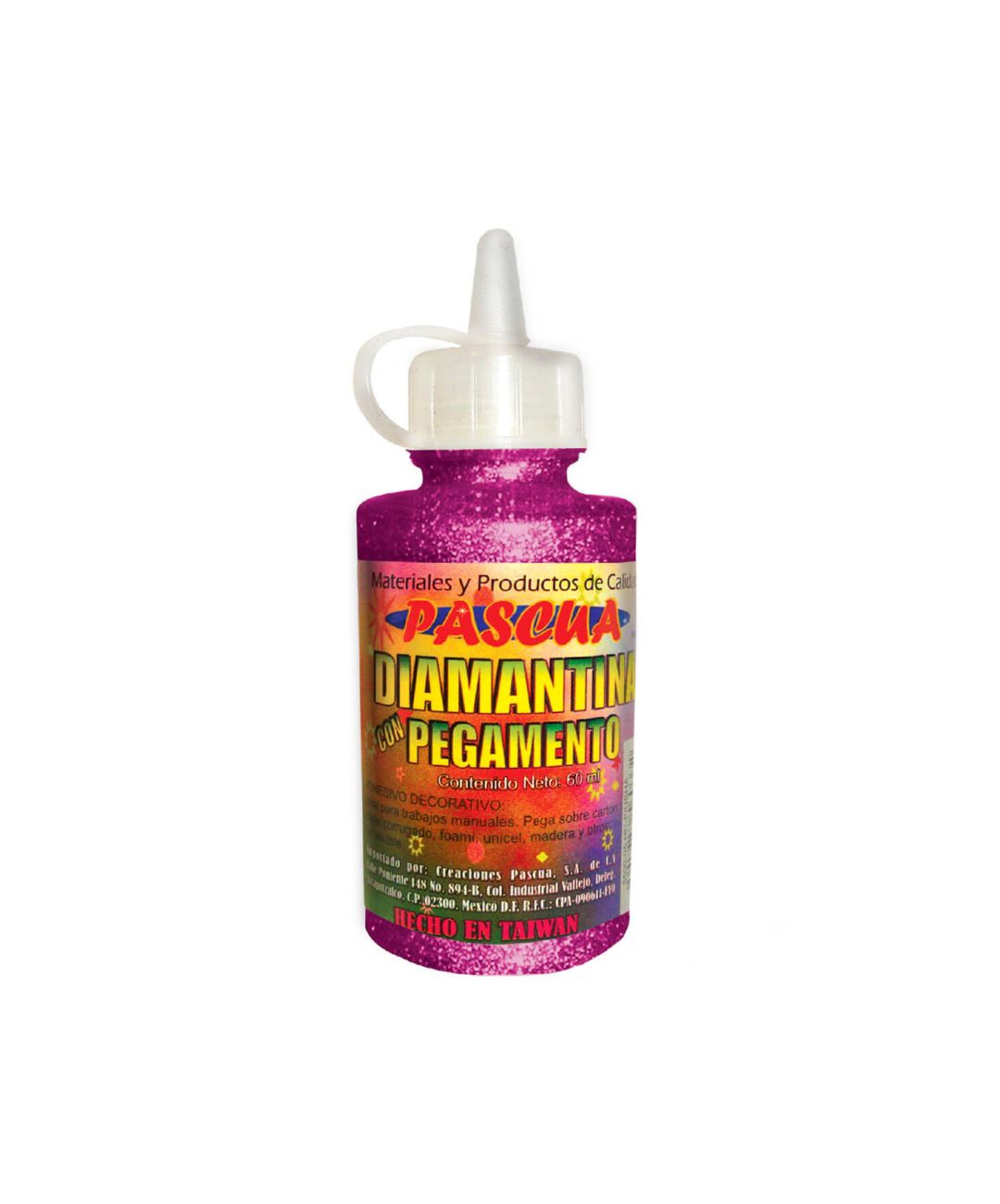 PEGAMENTO CON DIAMANTINA 60ML PASCUA