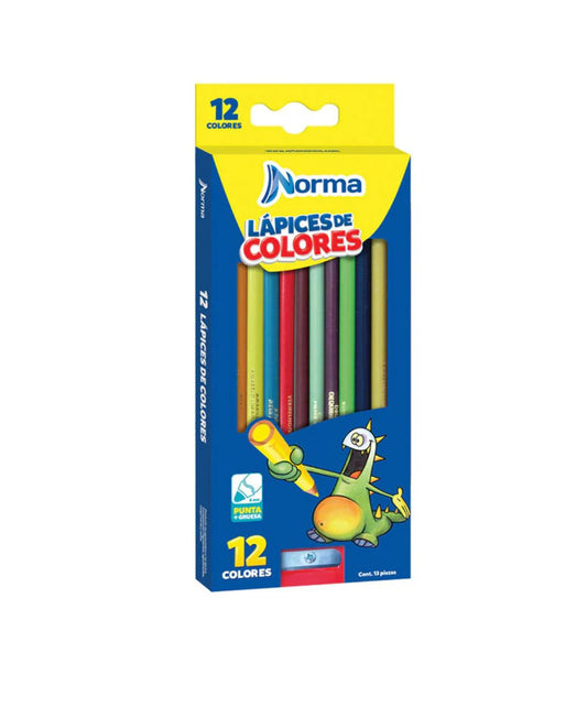 LAPICES DE COLORES NORMA C/12