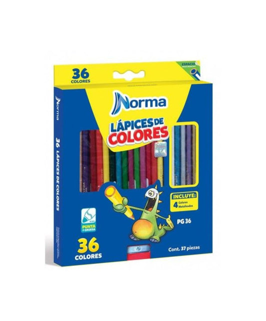 LAPICES DE COLORES NORMA C/36