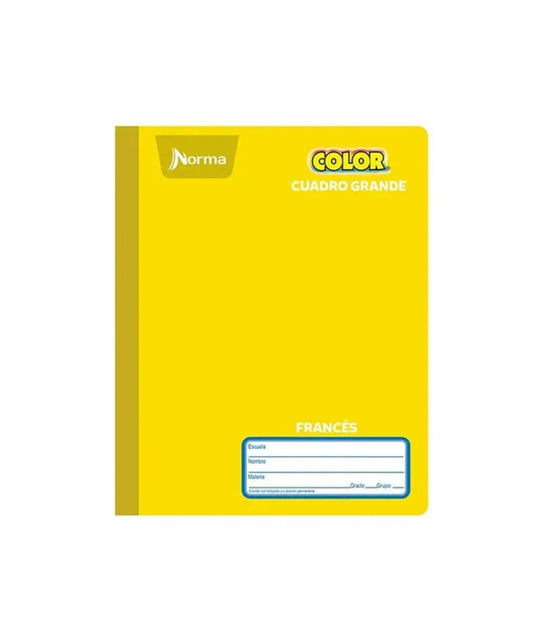 CUADERNO FRANCES COSIDO NORMA