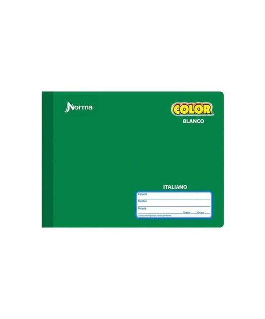 CUADERNO ITALIANO COCIDO NORMA