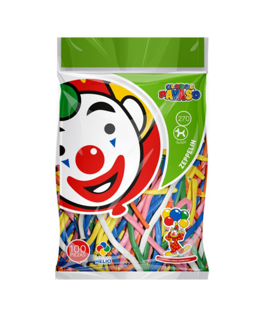 BOLSA GLOBO ZEPELLIN GLOBOS PAYASO