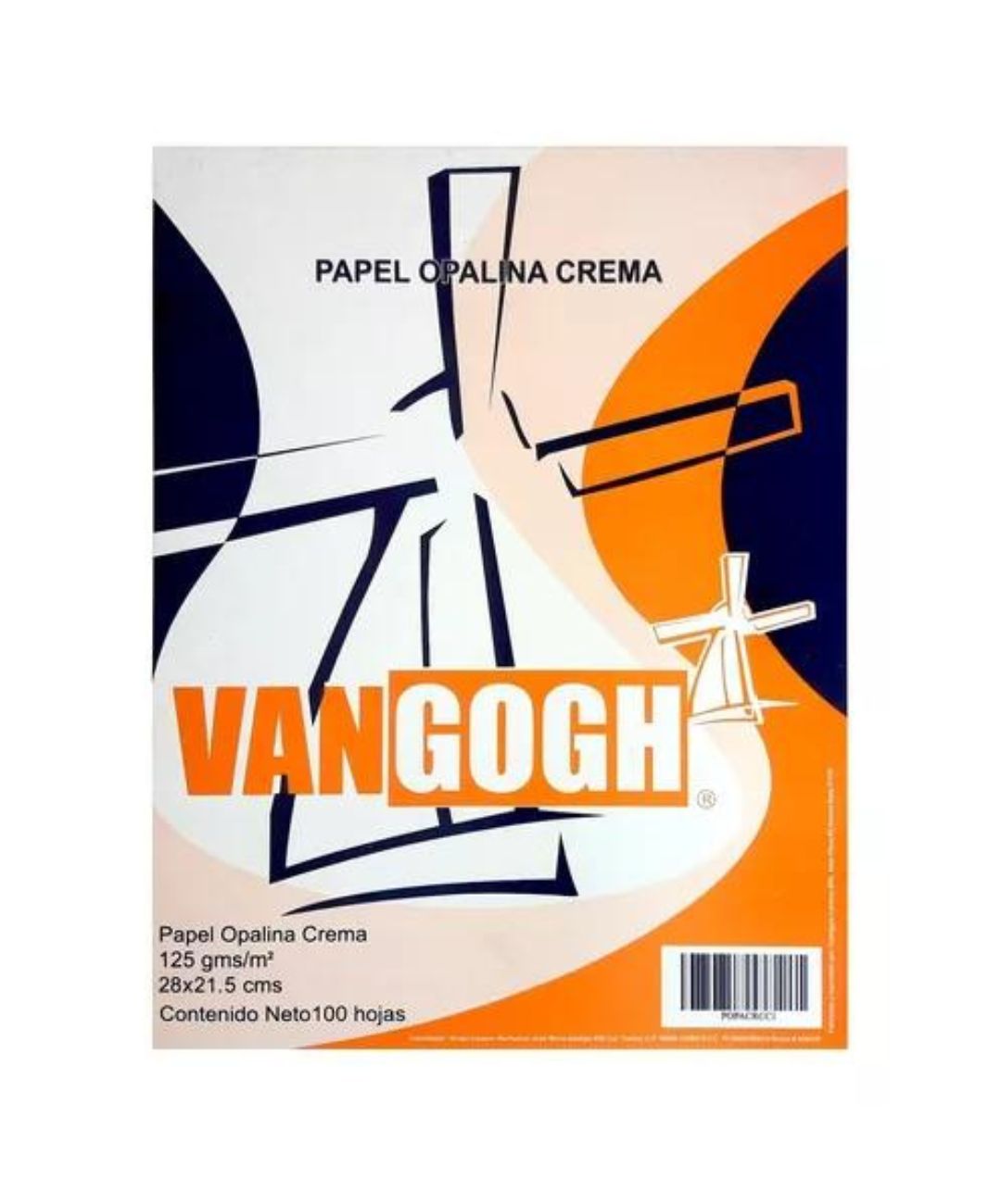 PAPEL OPALINA 125GRS CARTA VAN GOGH