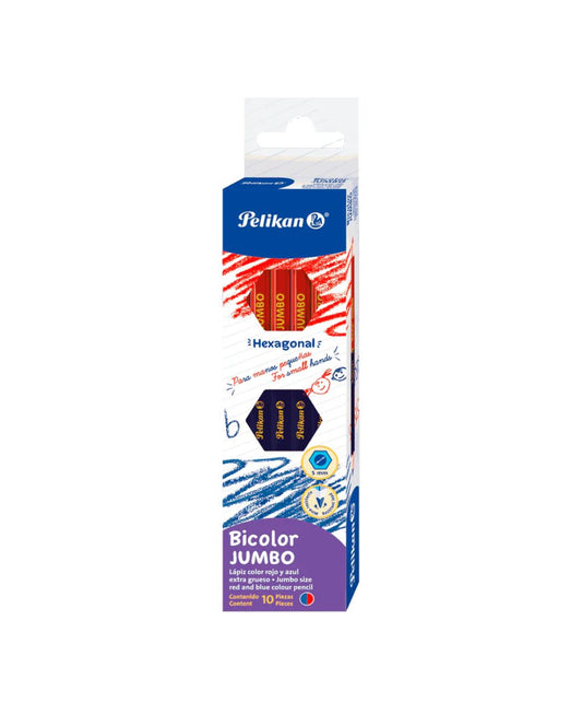 LÁPIZ BICOLOR JUMBO PELIKAN