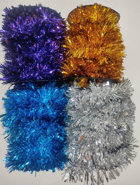 ESCARCHA HOJUELA METALICA 20 MTS