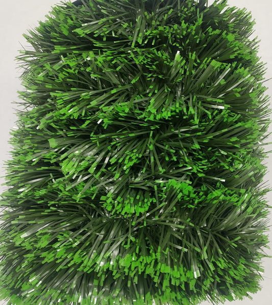 ESCARCHA MATE PUNTAS VERDE LIMON 20 MTS